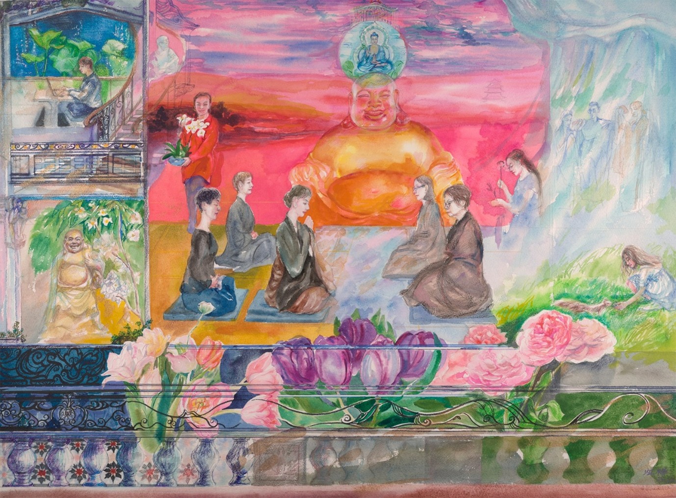 吳炫樺 Ng Yuen Wa 淨薈圖 The Pure Land Assembly